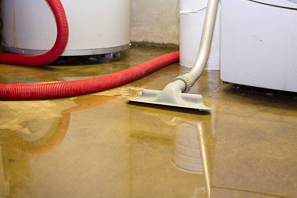 Water damage restoration process in GA
